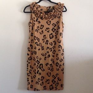 TAYLOR, Leopard Print Dress